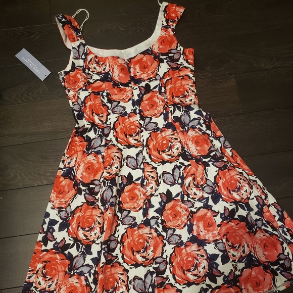 London Times Petite Coral Dress - Picture 1 of 15